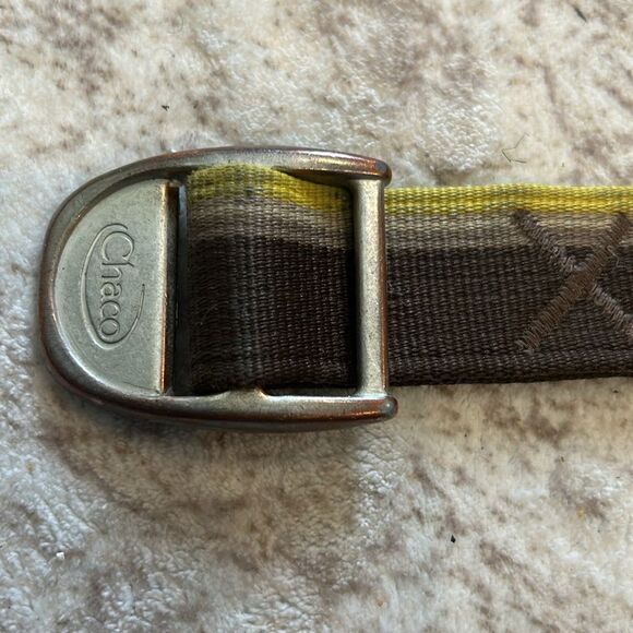 Men's Brown and Green Belt - Picture 3 of 4
